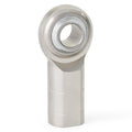 QA1 G Series 2-Pc Rod End - Female/Left Hand - 10mm Bore x M10x1.5 - Stainless Steel w/PTFE