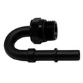 DeatschWerks 8AN ORB Male to 3/8IN Male EFI Quick Connect Adapter 180 Deg.