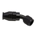 DeatschWerks 6AN Female Swivel 45-Degree Hose End PTFE (Incl. 1 Olive Insert)
