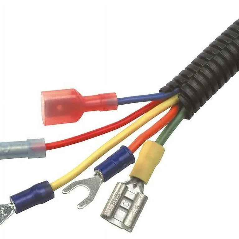 SPLIT LOOM TUBING 1/4 INCH DIAMETER 100 FT COIL