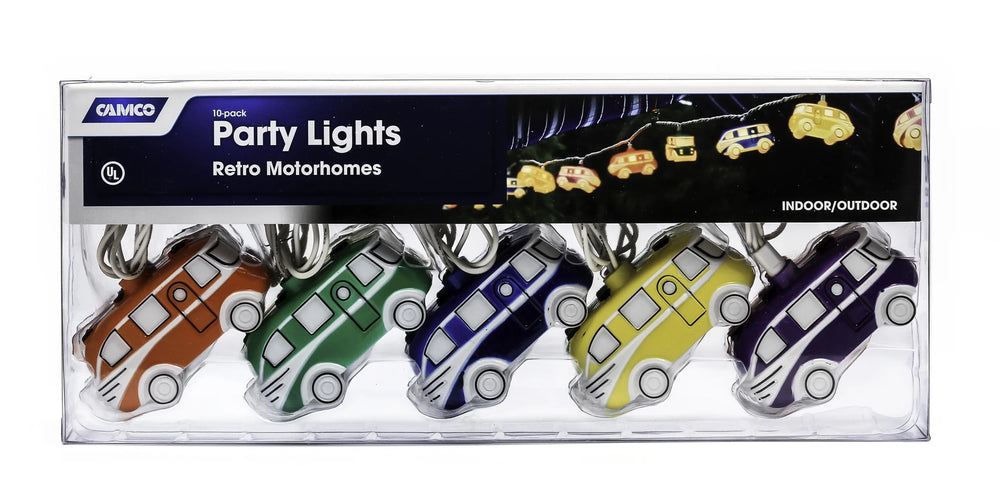 PARTY LIGHTS RETRO MOTORHOMES