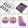 NRG Aluminum Sport Pedal M/T - Purple/Titanium Fade