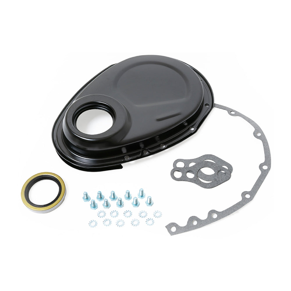BLACK SB CHEVY STEEL TIMING CHAIN C