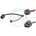 WARNING CONTACT BRAKE PAD WEAR