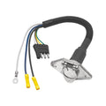 4-FLAT TO 6-WAY ROUND PIN CONNECTOR