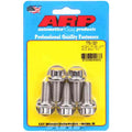 ARP M12 x 1.75 x 25mm 12pt Stainless Steel Bolts (Set of 5)