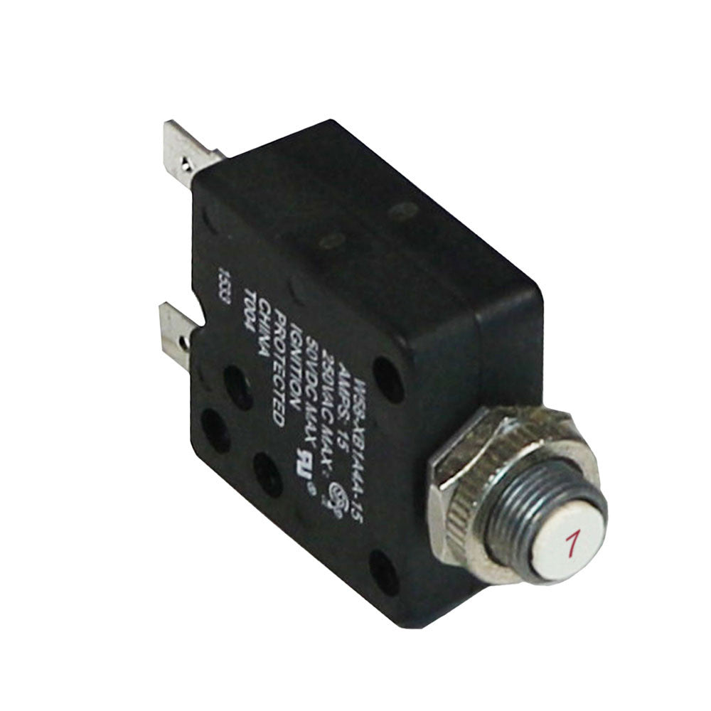 HYDRO FLAME SERVICE PARTS 7 AMP CIRCUIT BREAKER POP UP
