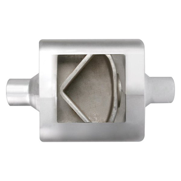 4.00INX10.00INX7.00IN CENTER/CENTER FLOWSOUND MUFFLER 2.50IN ID / 2.50IN OD
