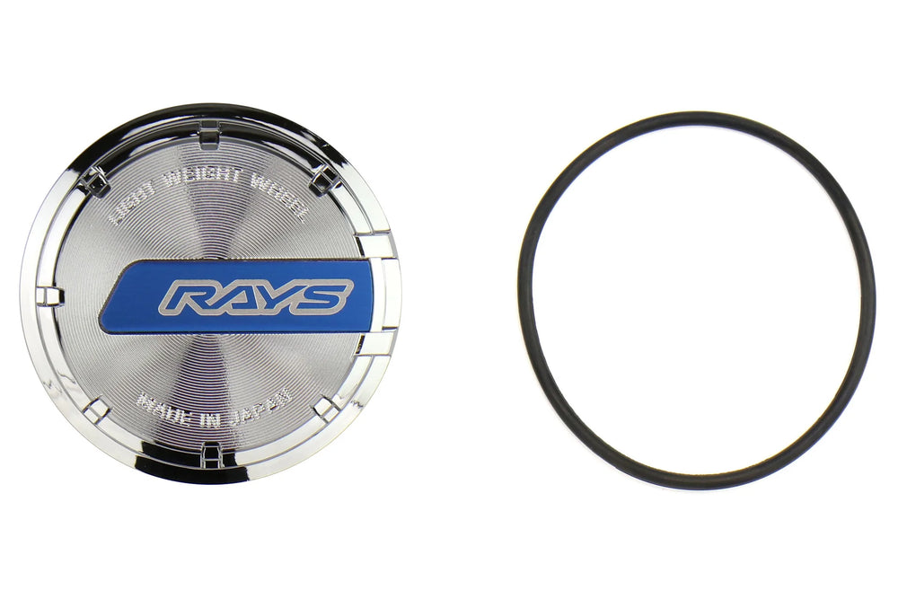 Gram Lights WR Center Cap (Blue/Chrome) (57CR / 57DR)