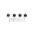 MSD Vibration Mounts, For MSD 7 Series Ignition Modules, 4-Pack 1 Inch X .75 Inch, 4/Card For Use With MSD 7 Series Ignitions MSD Ignition