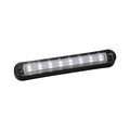 LED DOME/UTL LGT OBLG BLU W/WHT BKT