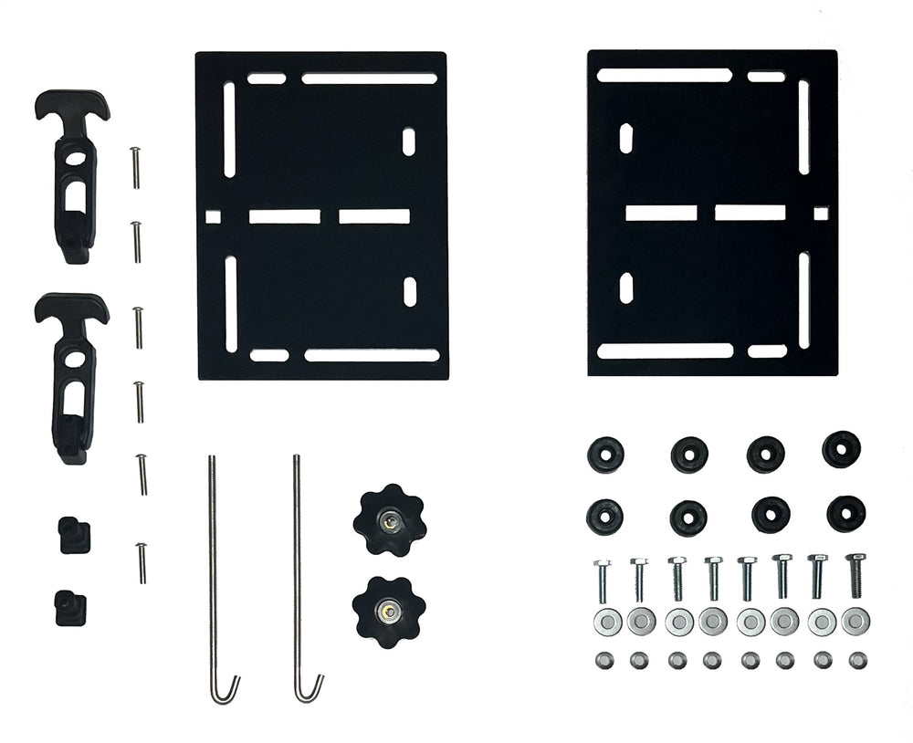 POLARIS RANGER UTV ALL TERRAIN MOUNTING KIT MIDSIZE BOX BLACK/SILVER