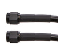 STRAIGHT 4 TO STRAIGHT 4 12IN PREASSEMBLED BRAKE LINEBLACK