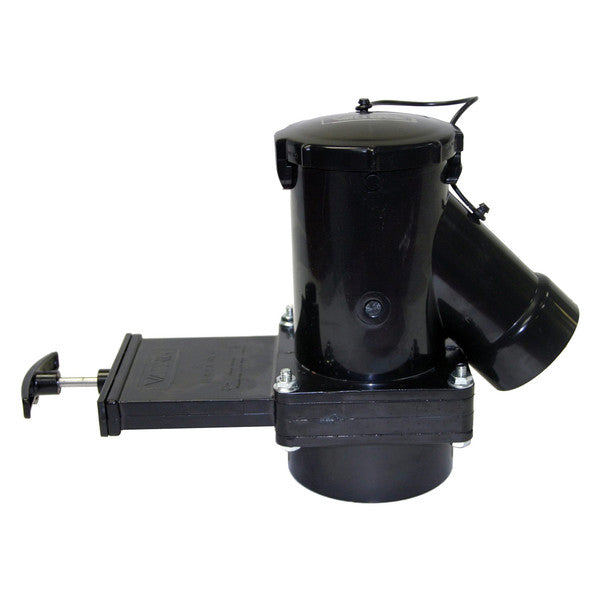 WYE FIXED VALVE 3IN SPIGOT X 2IN HUB X 3IN BAYONET CAP