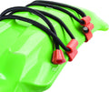 Giant Loop Rubber Boa Straps - Black/Orange