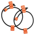 Giant Loop Rubber Boa Straps - Black/Orange