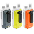 Rugged Radios GMR2/GMR2 PLUS Handheld Long-Lasting XL Lithium Battery w/USB Charging Safety Yellow