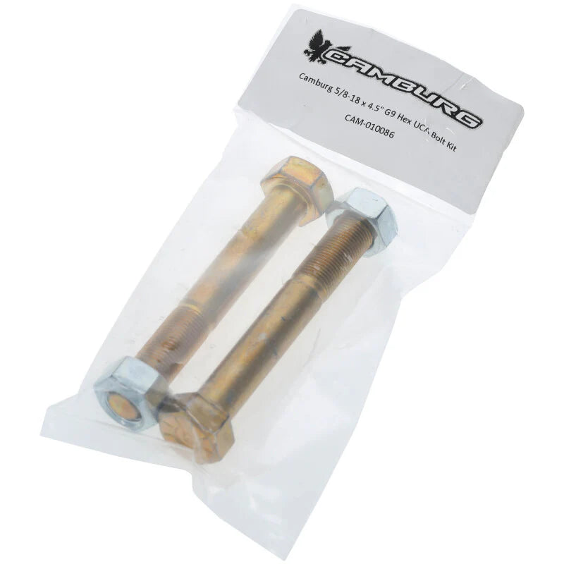Camburg 5 8-18 x 4.5 G9 Hex UCA Bolt Kit 010086
