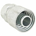 #10 45 Deg Hose End Black