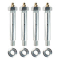 TRAILER SUSPENSION WET BOLT 9/16IN DIAMETER 7/16IN20 THREAD SIZE 25/16IN LENGTH(4PACK)