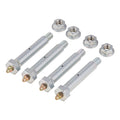 TRAILER SUSPENSION WET BOLT 9/16IN DIAMETER 7/16IN20 THREAD SIZE 25/16IN LENGTH(4PACK)