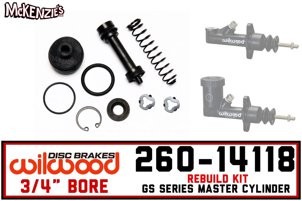 Wilwood Rebuild Kit - GS Master Cylinder - .700in Bore