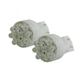 ~(1 lbs. 6X4X1)~ 921 T-15 (9 LED's on each bulb) Unidirectional LED Bulbs Wedge Style - AMBER (Two Bulbs Per Package)