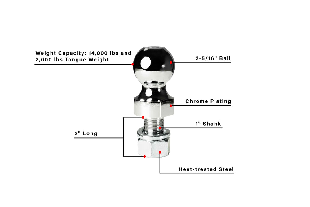 Bulletproof Hitches chrome auto part