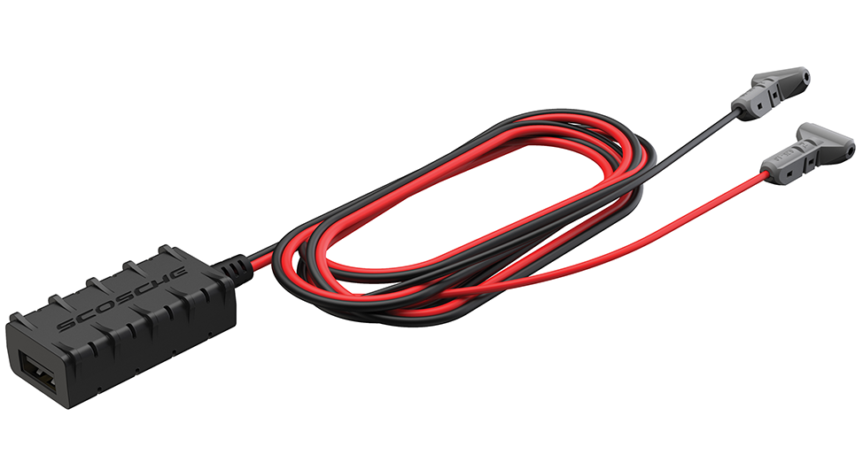 UNIVERSAL 5 FT USB HARD WIRE KIT W/USBA & QUICK CONNECTORS