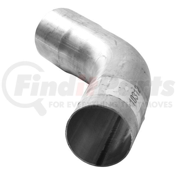 ELBOW 45 DEGREE 2 1/2IN DIA. IDOD 6IN 6IN LGTH 4IN CLR ALUMINIZED