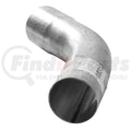 ELBOW 45 DEGREE 2 1/2IN DIA. IDOD 6IN 6IN LGTH 4IN CLR ALUMINIZED