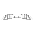Cometic Chevy Gen1 Small Block V8 .059in CFM-20 Intake Mani Gasket Set-1.350in x 2.250in Port