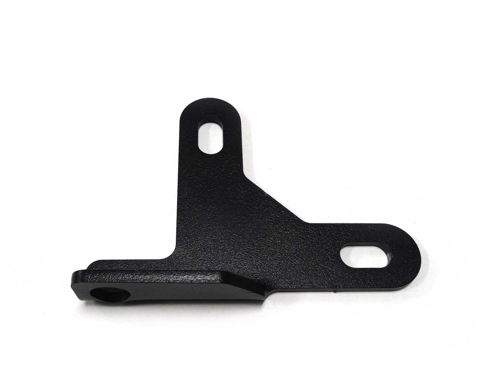 ~(2 lbs. 6X4X4)~ Destroyer CB Antenna Mount for Rear Door Plate Black Powder Coated 2007-2017 Jeep JK Wrangler