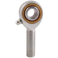 QA1 V Series 3-Pc Rod End - Male/Right Hand - 10mm Bore x M10x1.5 w/Stud & Zerk - Carbon Steel