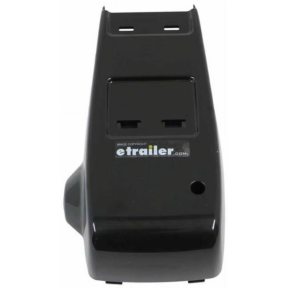 COVER MOTOR SIDE BACK EDGE - BLACK