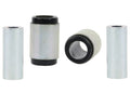 Control arm - lower inner bushing 2 Shell Bushings 2 Tubes Grease