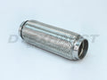 2.50IN X 10IN DOUBLE BRAIDED STAUNLESS STEEL FLEXIBLE PIPIES 2.50IN ID / OD
