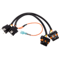 NAMZ 04-23 V-Twin FLTR OEM LED Headlamp Adaptor Daymaker Harness (HD 69200533)