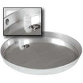 WH DRAIN PAN - 28' ID ALUM SHORT W/