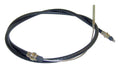 Clutch Cable w/ Boot for 1972-75 Jeep CJ-5, CJ-6 w/ 5.0L Engine, 74 Inch Crown Automotive