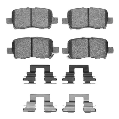 R1 01-08 Honda Odyssey Rear Semi Met Brake Pads and Hardware Kit