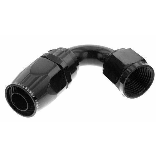 10AN 120 Degree Female Aluminum Hose End Clear