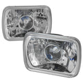 7X6 PROJECTOR HEADLIGHTS CHROME