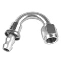 08 150 DEGREE AN/JIC HOSE END PUSH LOCK BLACK