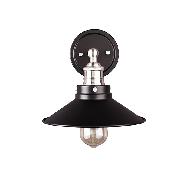 BRUSHED NICKEL WALL LIGHT