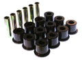 Energy Suspension 62-67 Chevy Nova Black Front Strut Rod Bushing Set