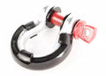Rugged Ridge Black 7/8in D-Ring Isolator Kit