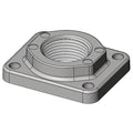 FLANGE METER 1' NPT NICKEL PLATE