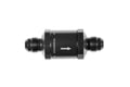 0 PSI CRANKCASE CHECK VALVE 06AN MALE INLET/OUTLET BLACK