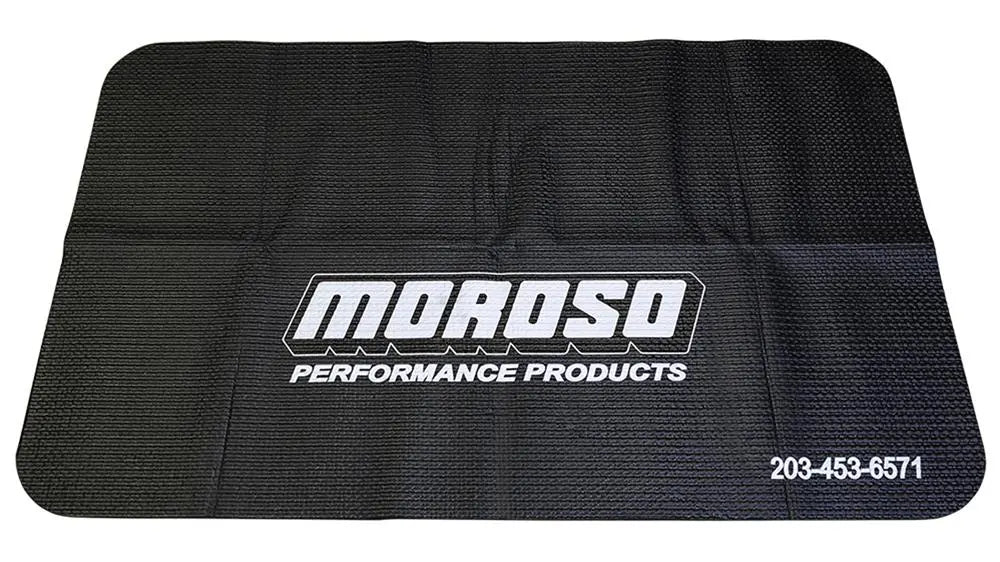 Moroso 34in x 22in Rubber Upgraded Fender Cover